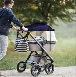 Protector sol/lluvia silla/coche de paseo azul