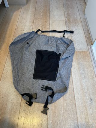 Protector sol/lluvia silla/coche paseo gris