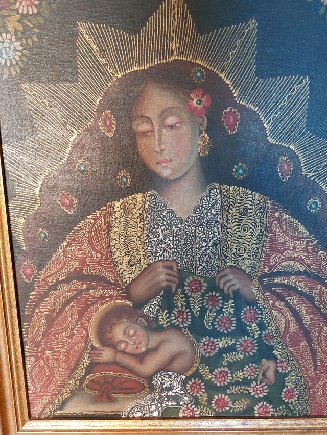 Cuadro Virgen Cusqueña