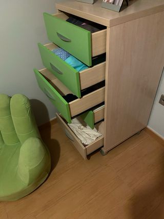 Dormitorio infantil de madera