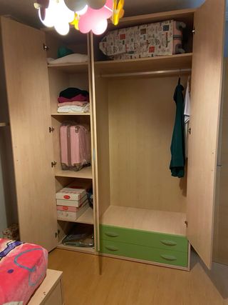 Dormitorio infantil de madera
