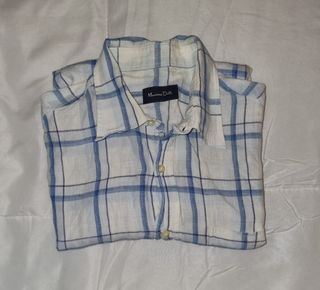 Camisa Massimo Dutti de cuadros