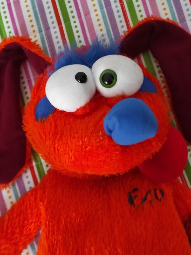 Marionetta parlante Sniffy Eco Orange