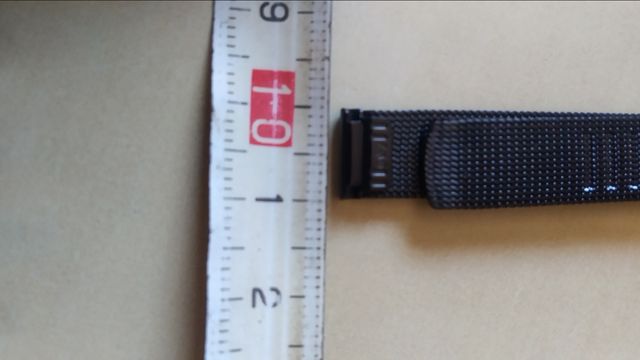 Pulsera reloj metálica negra