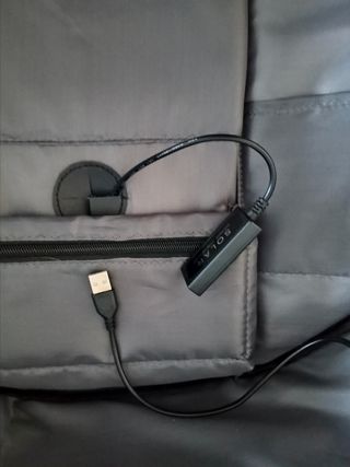 MOCHILA CARGADOR CON PANEL SOLAR