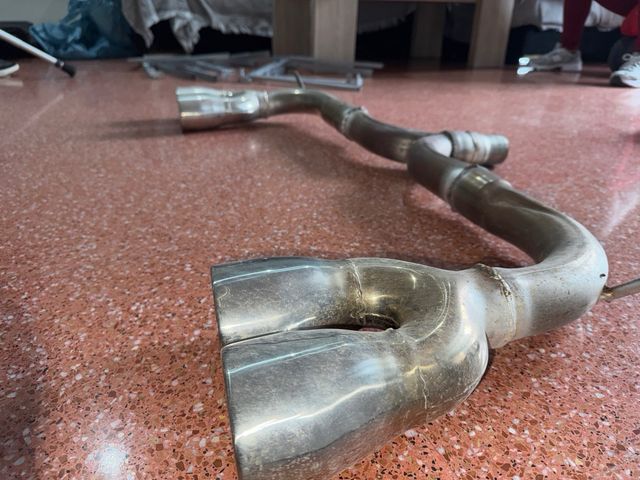 Tubo de escape seat leon fr