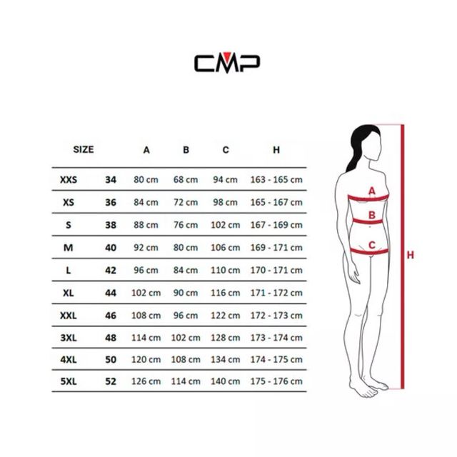 Abrigo y pantalon mujer esqui CMP 38 34 nuevo!!