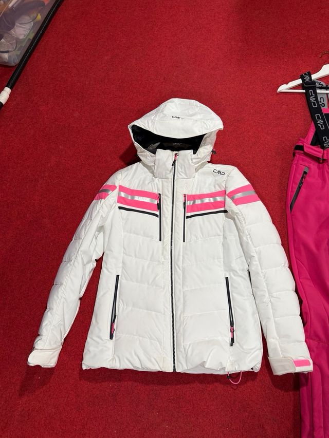 Abrigo y pantalon mujer esqui CMP 38 34 nuevo!!