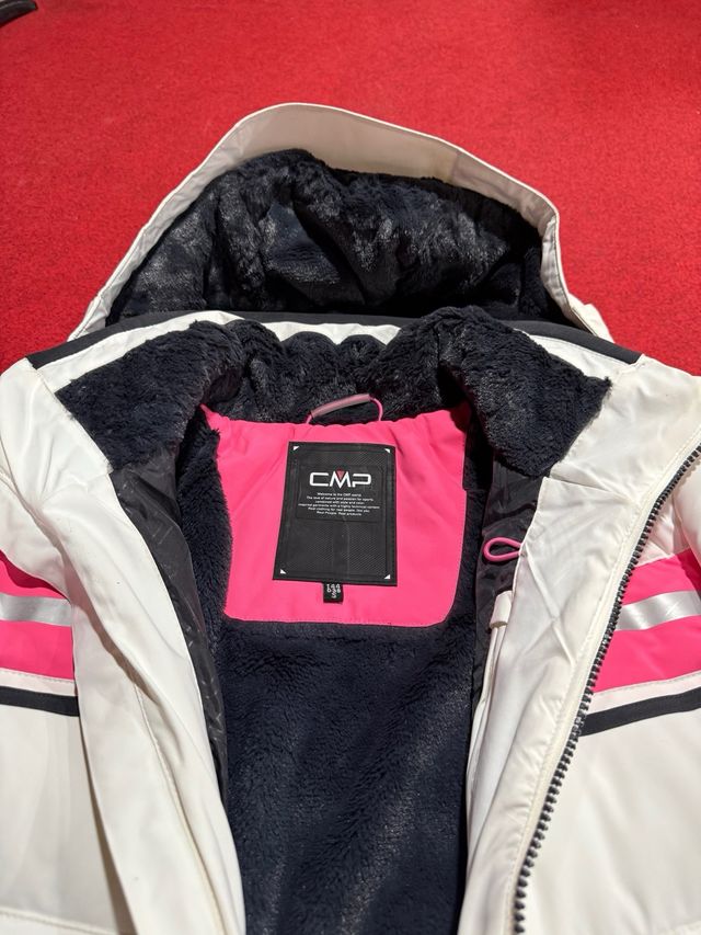 Abrigo y pantalon mujer esqui CMP 38 34 nuevo!!