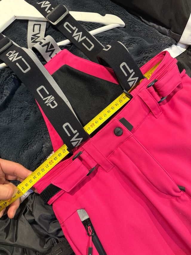 Abrigo y pantalon mujer esqui CMP 38 34 nuevo!!