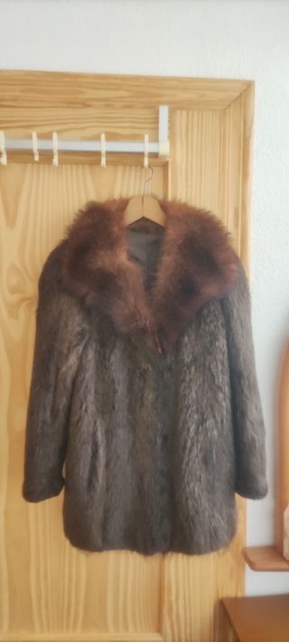 Chaquetón de Piel talla 48