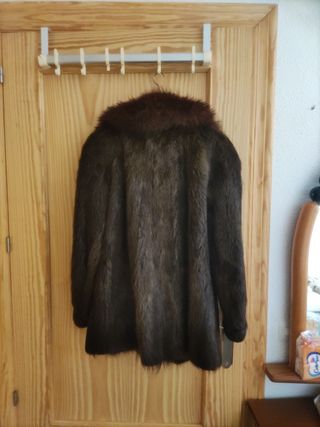 Chaquetón de Piel talla 48