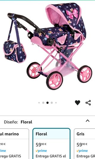Carrito de juguete bebés 