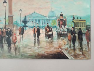 ANTIGUO OLEO SOBRE TABLA