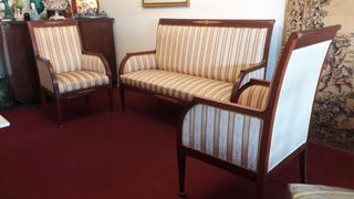 Tresillo  Eduardiano comprado en anticuario