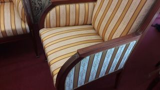 Tresillo  Eduardiano comprado en anticuario