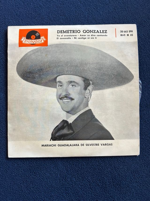 Single Vinilo Demetrio Gonzalez