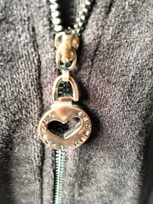 Chaqueta tipo bomber negra