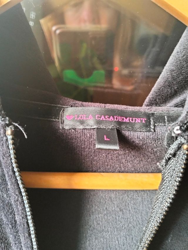 Chaqueta tipo bomber negra