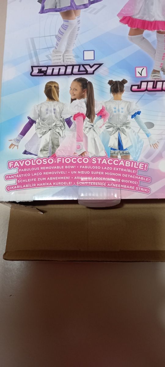 Costume carnevale Miracle Tunes,Julie,taglia M