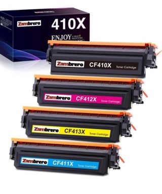 4 cartuchos Toner compatible con 410x