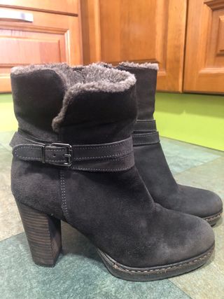 Botines mujer cuero