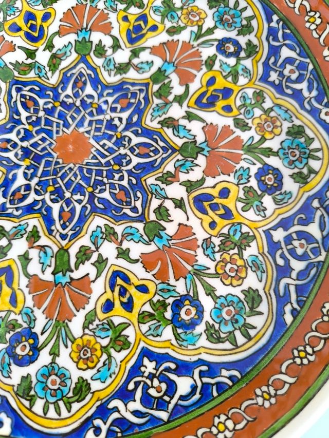 Gran Plato Kutahya antiguo