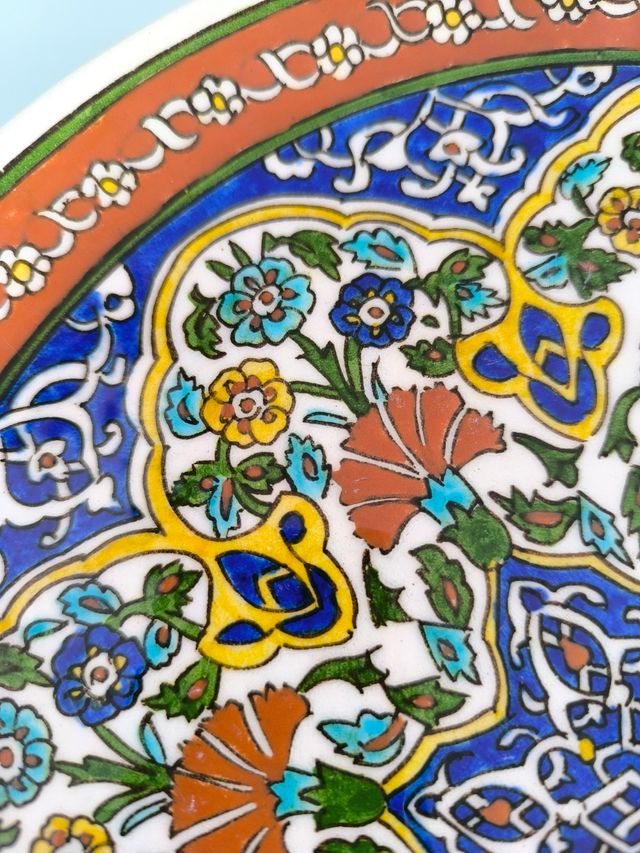 Gran Plato Kutahya antiguo