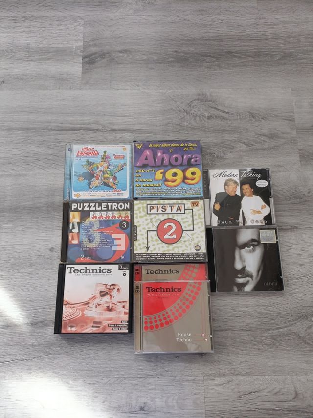 Lote CDS música dance 90