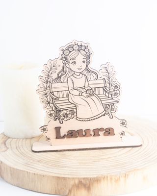 Muñeco/a de tarta Comunión. Mod Banco