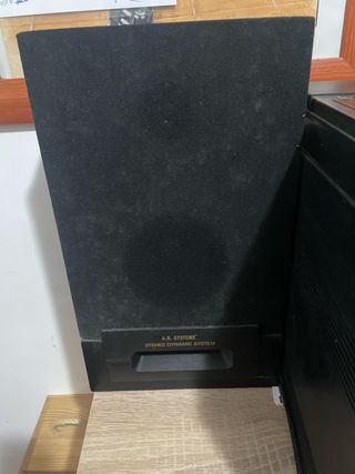 Tocadiscos y radio caset 