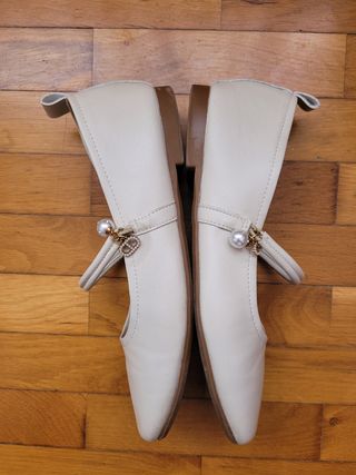 Bailarinas beige