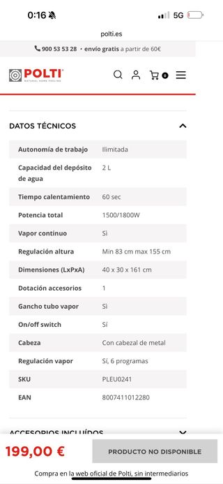 Plancha vertical
