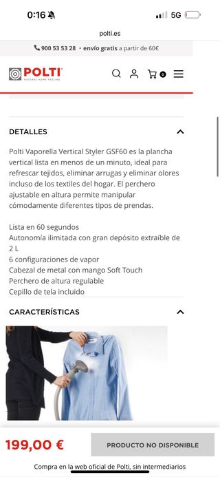 Plancha vertical