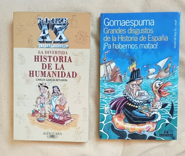 GOMAESPUMA "Disgustos Historia España" y