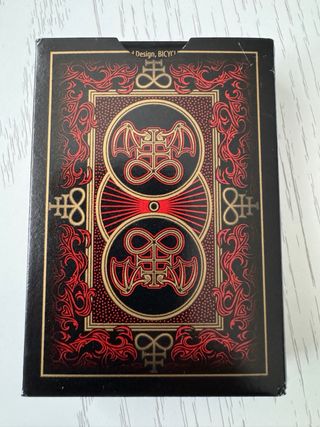 Carte Da Poker Bicycle Brimstone