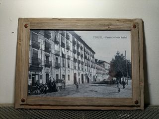 Cuadros con fotos antiguas de teruel