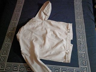 Cazadora vaquera blanca chico sin estrenar 