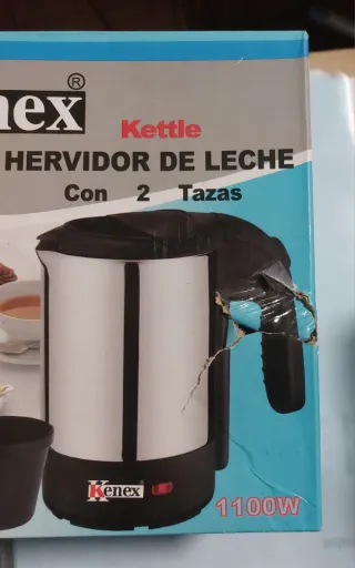 HERVIDOR DE AGUA CON 2 TAZAS