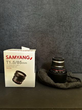 Objetivo Samyang 85mm T1.5 Cine Lens Sony  E mount
