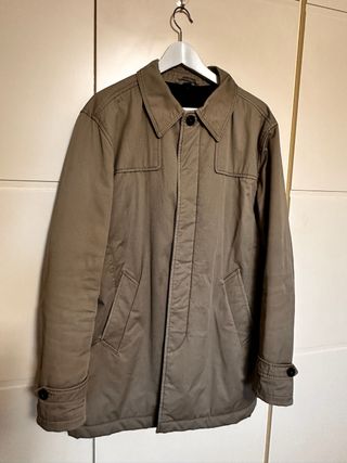 Hombre  Parka alconchada /prenda abrigo  Gris