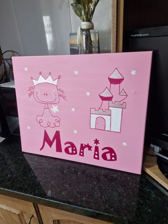 Cuadro infantil María