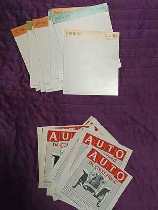 Schede fotografiche automobili