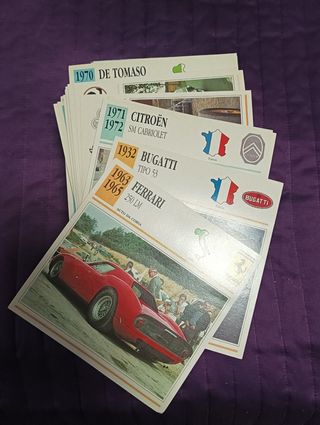 Schede fotografiche automobili