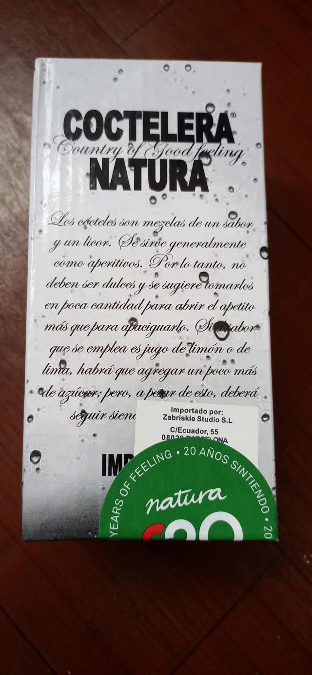 COCTELERA DE CRISTAL