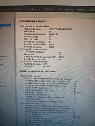 MacBook Air 2017 13" plateado