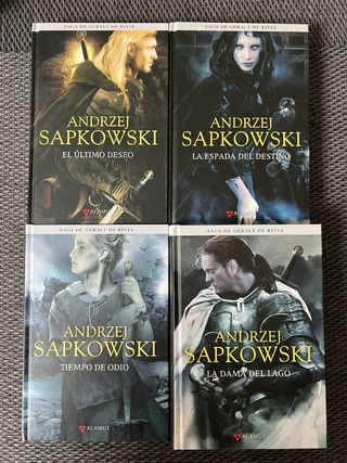 SAGA GERALT DE RIVIA 4 LIBROS