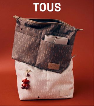 Bolso organizador Tous Nuevo MARRON