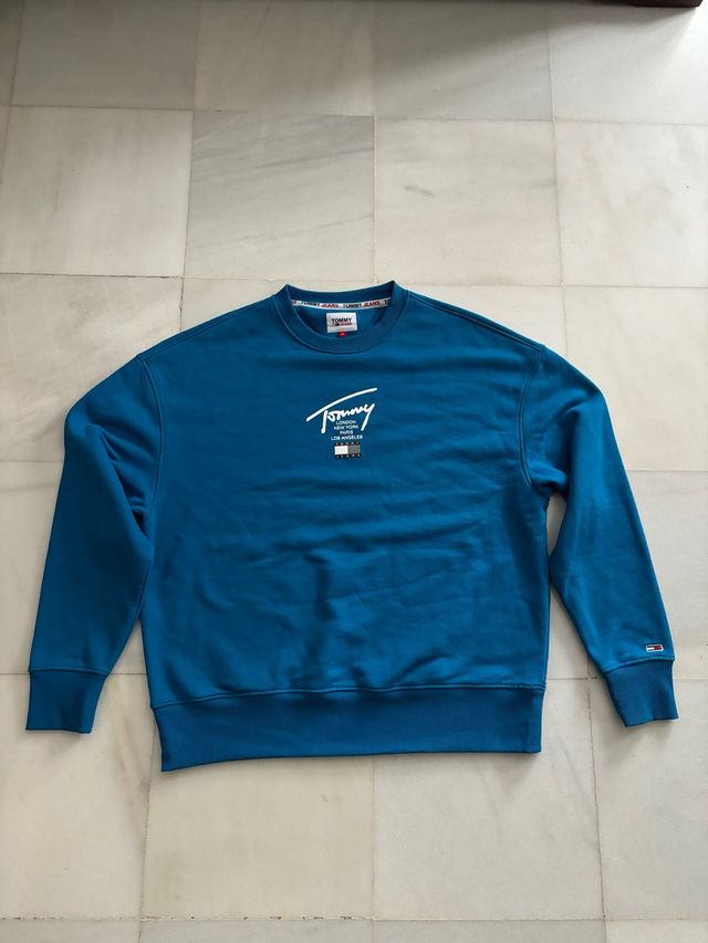 Sudadera azul Tommy Jeans