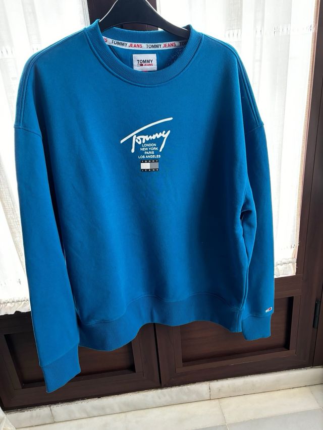 Sudadera azul Tommy Jeans